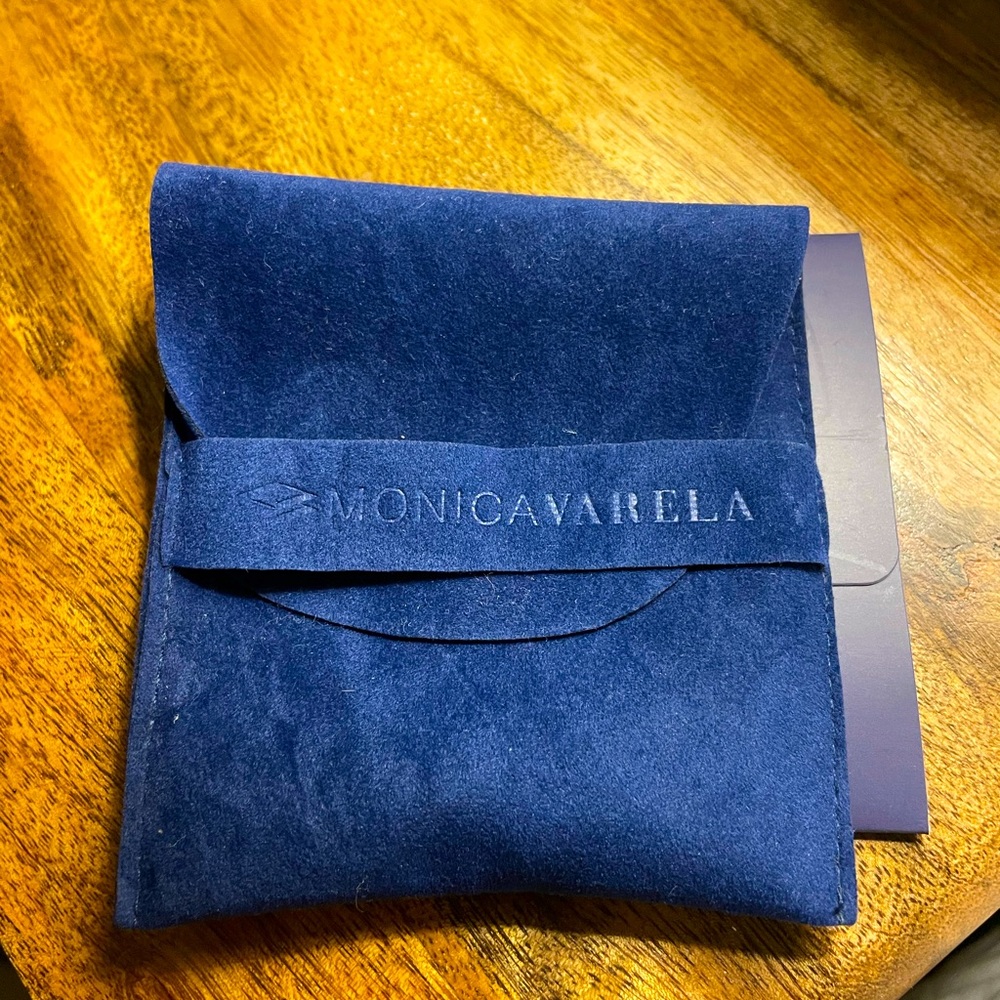 Monica Varela jewelry Minute Larimar Pendant